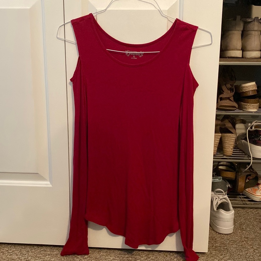 Mudd Off the Shoulder Long Sleeve